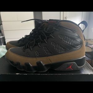 Retro Air Jordan 9 IX - Olives